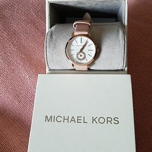 Micheal Kors light pink watch